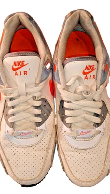 Nike Air Max Wright LTD 6,5 Y Niños 317934-180 2011 Blanco, Gris, Naranja. Foto 1 de 4