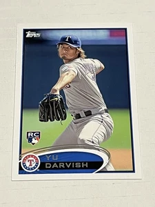 2012 Topps #660 Yu Darvish ROOKIE RC FACTORY SET SP POSE VARIATION RANGERS - Picture 1 of 3
