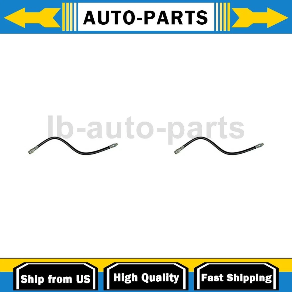 2x Brake Hose Front For 1999 2000 2001 2002 Mercedes-Benz E55 AMG 5.5L - Image 1 of 4