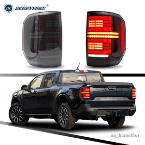 HCMOTION LED Tail Lights For Ford Maverick 2022-2025 Assembly Rear Lamps Smoked  - Bild 1 von 15