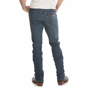 Jean para hombre 88MWZPD Wrangler Retro® delgado pierna recta color: Portland NUEVO - Imagen 1 de 4