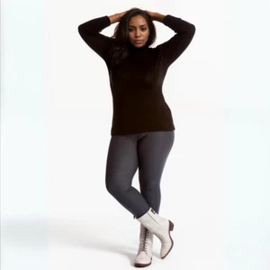 ROCKTHOSECURVES JEGGINGS DONNA PANTALONI ELASTICIZZATI VITA ALTA LEGGINGS TAGLIE FORTI - Foto 1 di 27