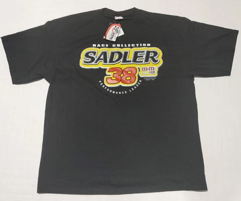 Vintage 2004 Nascar Race Collection Elliot Sadler #38 M&M’s T-Shirt Mens XL NEW Cover