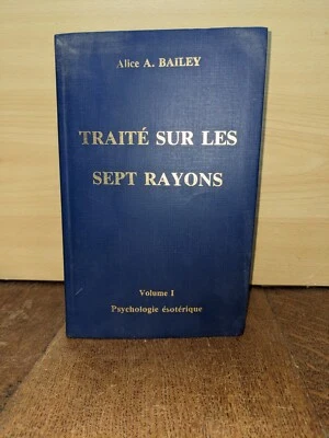 livre ancien-Alice A. Bailey-Psychologie ésotérique T 4 des 7 rayons-2001 - Photo 1/4