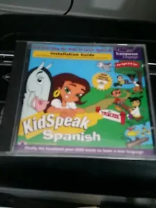 Scholastic Books Kidspeak Kids Speak Spanish CD Rom Age 6+ Educational Game - Picture 1 of 3