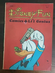 INDIEN DRUCK COMICS: DISNEY FUN COMICS + LI'L GENIUS VOL. 1 Nr. 6 Pluto, Donald - Bild 1 von 12