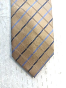 BRUNO FERRARI SILK TIE CRAVATTA NECKTIE SELF TIPPED SETA MADE IN ITALY (A1032) - Picture 1 of 6