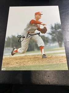 Signé Jim Bunning Philadelphia Phillies auto dédicacé 8x10 - Photo 1/1