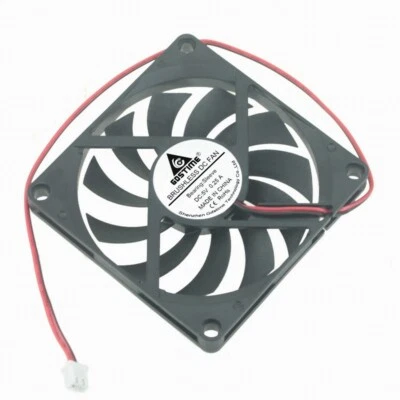 DC 5V 0.25A 8CM 80X80X10MM 2-pin sleeve bearing brushless cooling fan - Image 1 of 4