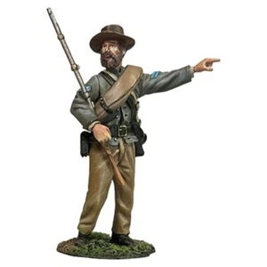 William Britain 31484 ACW Confederate Infantry Corporal Urging Men Forward - Picture 1 of 3
