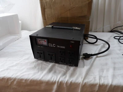 Regulador convertidor de voltaje ELC TR-5000, NUEVO Foto 1 de 3