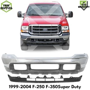 Front Bumper Chrome & Valance Kit For 1999-2004 Ford F-250 Super Duty and 350 - Picture 1 of 12