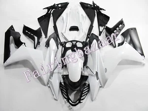 Fit for CBR650F 2017-2019 Pearl White Black ABS Injection Bodywork Fairing Kit - Picture 1 of 6