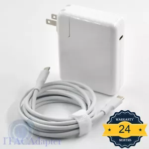 140W USB C Power Adapter for MacBook Pro 16, 15, 14, 13 inch Type C Charger - Picture 1 of 6