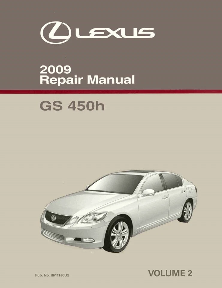 2009 Lexus GS 450h Shop Service Repair Manual Volume 2 Only - Image 1 of 1