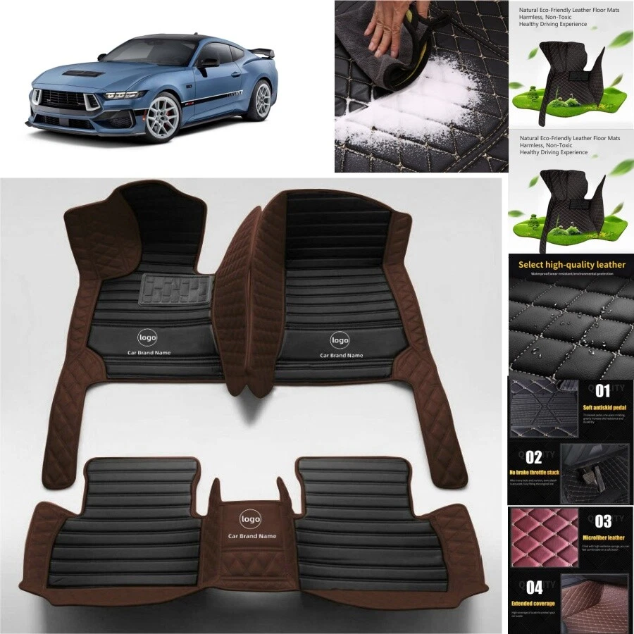 Alfombrillas de lujo impermeables para coche Mazda alfombras de protección contra todo tipo de clima personalizadas Foto 1 de 4