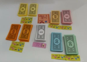 Monopoly Money cards for Replacement or Parts & crafts 471 bills from two sets - Picture 1 of 12