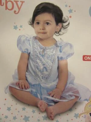 Disfraz Disney Bebé Cenicienta Infantil Disfraz Vestido Azul 12-18 Meses Foto 1 de 4