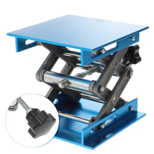 Elevadores de gato de tijera soporte de mesa plataforma elevadora de laboratorio aluminio - Imagen 1 de 11