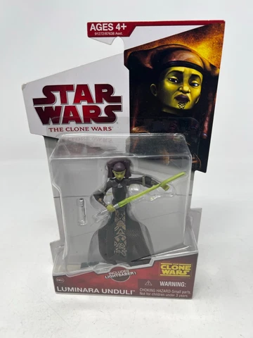 Star Wars Hasbro The Clone Wars LUMINARA UNDULI CW30 3.75" Figure Lightsaber NEW Cover