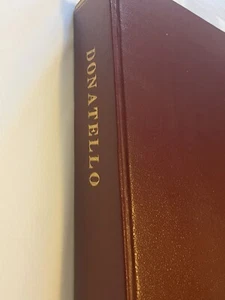 Donatello Prophet of Modern Vision Finn Hart Abrams Inc Huge Volume Hardcover - Imagen 1 de 13