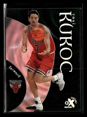 Skybox E-X Century Toni Kukoc #47 1998-99 Foto 1 de 2