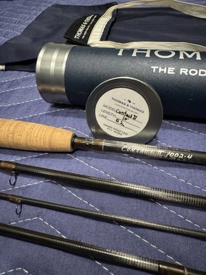 Thomas & Thomas Contact II 10’ 2wt 1002 Dry + Euro Fly Fishing Rod W/tube + Sock - Image 1 of 4