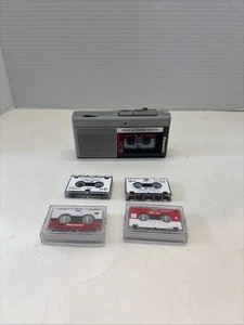 Panasonic | RN-111 | Registratore a nastro microcassette portatile con 5 cassette funziona! - Foto 1 di 13