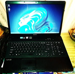 Big Laptop Sony 8GB Ram 240GB SSD Great Specs Nvidia Graphics Card Make Offer - Picture 1 of 4