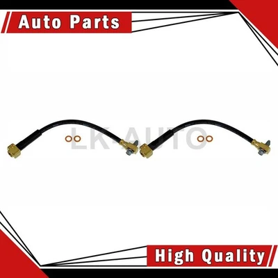 2 líneas de freno de manguera hidráulica de freno trasero para Saab 2006 9-7x 2007 Saab 9-7x Foto 1 de 4