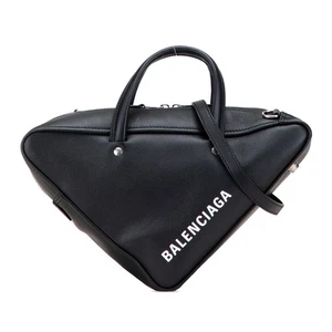 BALENCIAGA Triangle duffel Handbag Shoulder Bag 2WAY 476975 Women 【Used】 - Picture 1 of 9
