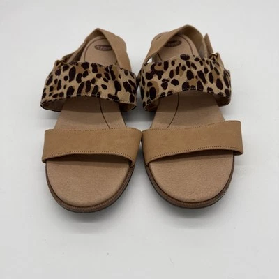 Sandálias femininas Dr Scholls com estampa de animais tamanho 8M - Imagem 1 de 4