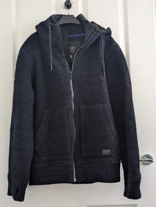 Superdry Utility Hoodie Blue Hoodie XXLARGE - Picture 1 of 6