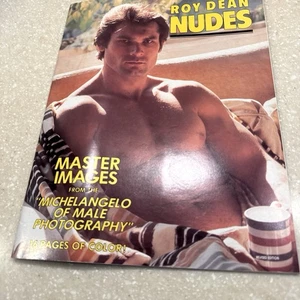Man of Moods Nude Studies by Roy Dean 1987 VERY RARE Colored Pages Gay Magazine - Picture 1 of 7
