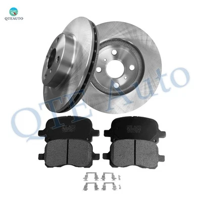 Rotores de disco de freno delanteros de 255 mm 6 piezas - Pastilla de freno de cerámica para Toyota Corolla 1998-2002 Foto 1 de 4