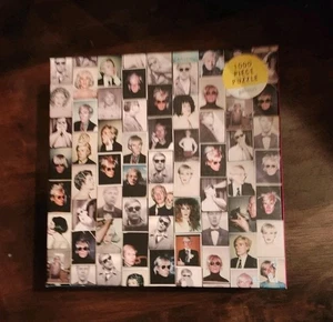 Galison Andy Warhol Selfies 1000 Piece Jigsaw Puzzle - Picture 1 of 1