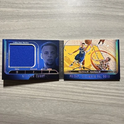 Parche usado juego día Navidad Stephen Curry 2015 Panini Silhouette 2024-25/39 Foto 1 de 4