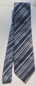 Hermes Paris gestreifte Krawatte aus 100 % Seide - Bild 1 von 4