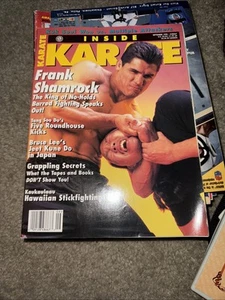 9/98 INSIDE KARATE MAGAZINE FRANK SHAMROCK BLACK BELT KUNG FU MIXED MARTIAL ARTS - Picture 1 of 5