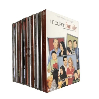 MODERN FAMILY SERIE COMPLETA 1-11 Paquete Nuevo y Sellado Región 4 DVD Foto 1 de 2