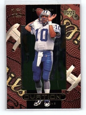1999 Upper Deck Ovation 10 Charlie Batch Detroit Lions #20 - Image 1 of 2