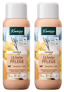 ✅ Kneipp Cremebad Winterpflege Cupuacu Nuss Vanille winterlicher Duft 2x 400ml ✅ - Bild 1 von 1