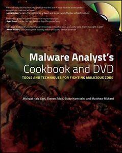 Malware Analysts Cookbook and DVD: Tools and Te... by Richard, Matthew Paperback
