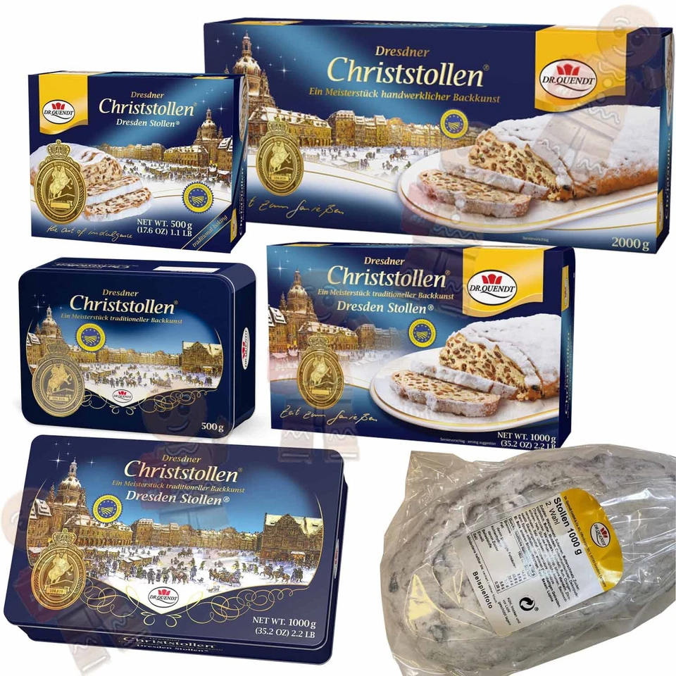 Dr. Quendt Dresdner Christstollen Rosinen Stollen 19.00/kg - Bild 1 von 1