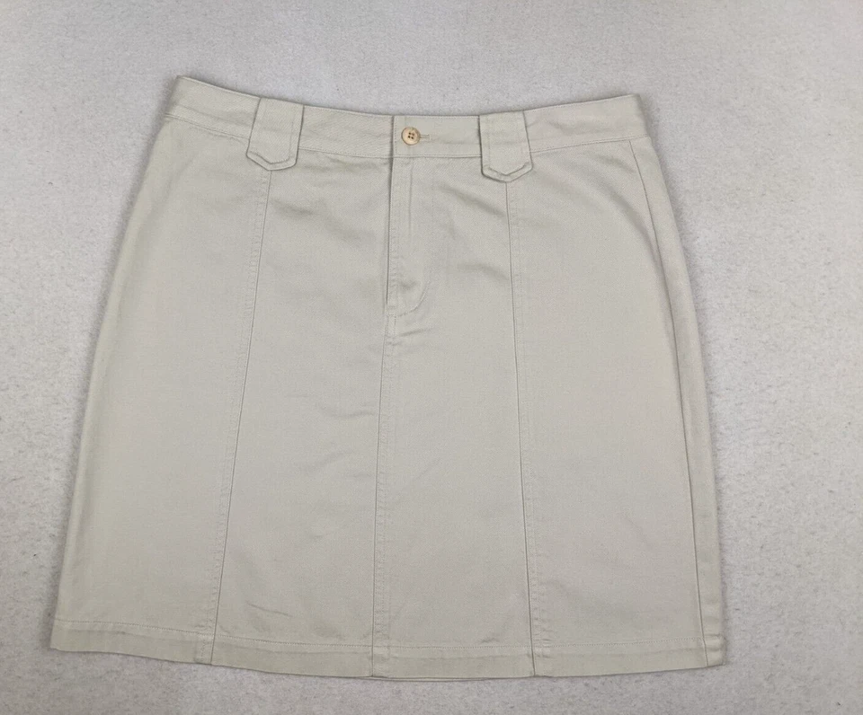 Geoffrey Beene Women's Skirt Khaki A-line Pencil Skirt Size 8 - Image 1 of 4