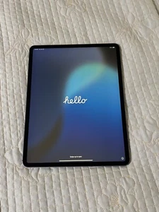 Apple iPad Pro 3rd Gen - 256GB-Wi-Fi & Unlocked Cell 12.9 YELLOW SCREEN - READ - Afbeelding 1 van 6