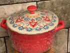 Pioneer Woman Individual Mini Casserole - 14.4 oz - Mazie Red Blue Floral NEW