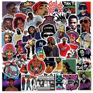 20 PCS Hip Hop Rapper Rap Music Stickers BRAND NEW - Picture 1 of 6