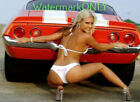 Super "Ultra" Hot "Leggy" Camaro Car Babe "Pin-Up" Photo! #(120A)