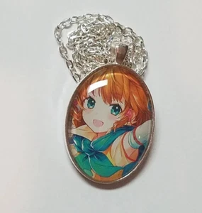 Mist Pendant - Up-cycled Fire Emblem Card Necklace - Picture 1 of 5